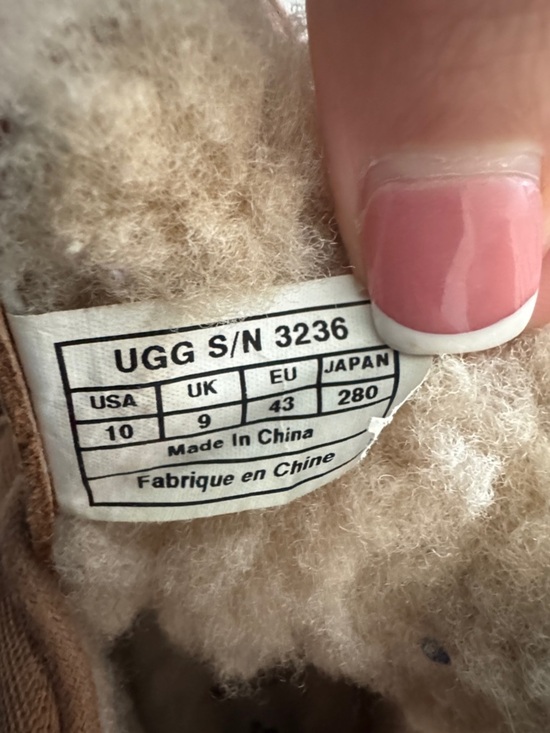 UGG Chestnut Suede Lace-Up Ankle Boot main image 5